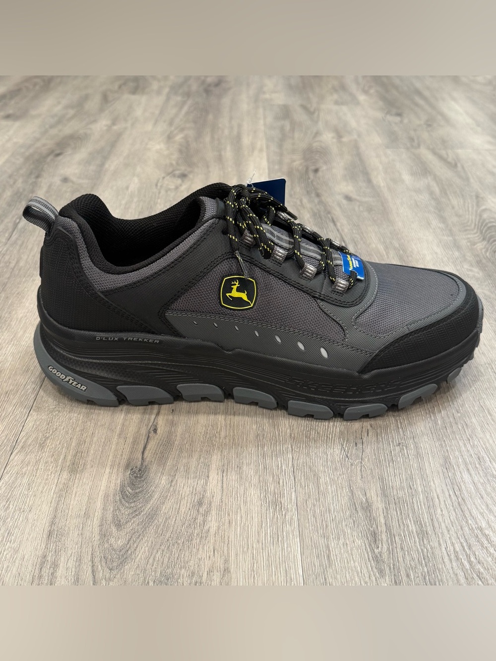 Skechers X John Deere D’Lux Trekker Relaxed Fit Soundguard Hiking Trail Shoes - Picture 2 of 10